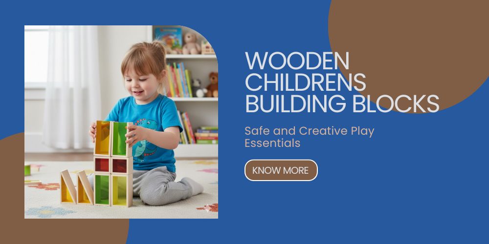 Wooden Childrens Building Blocks