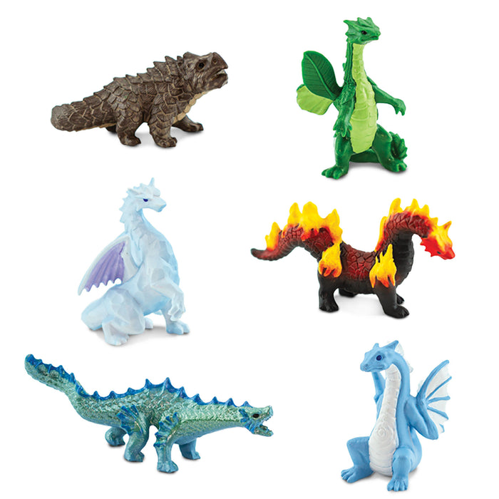 Safari Elemental Dragons Toob