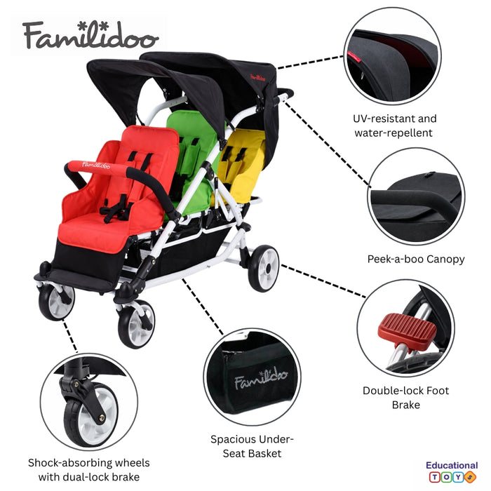 3 Seater Familidoo features