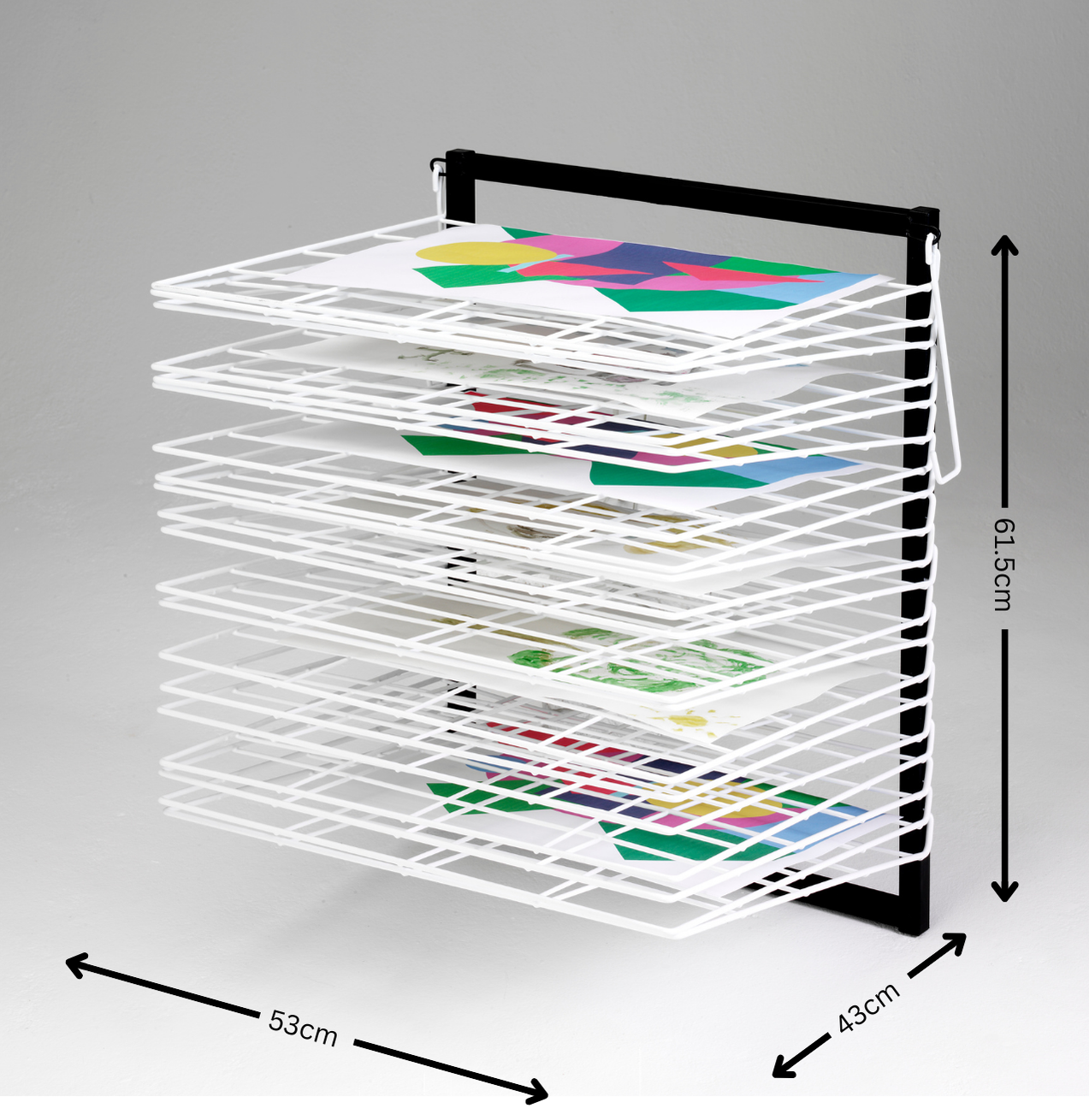 20 Shelf Wall Mounted Drying Rack | Educational Toys
