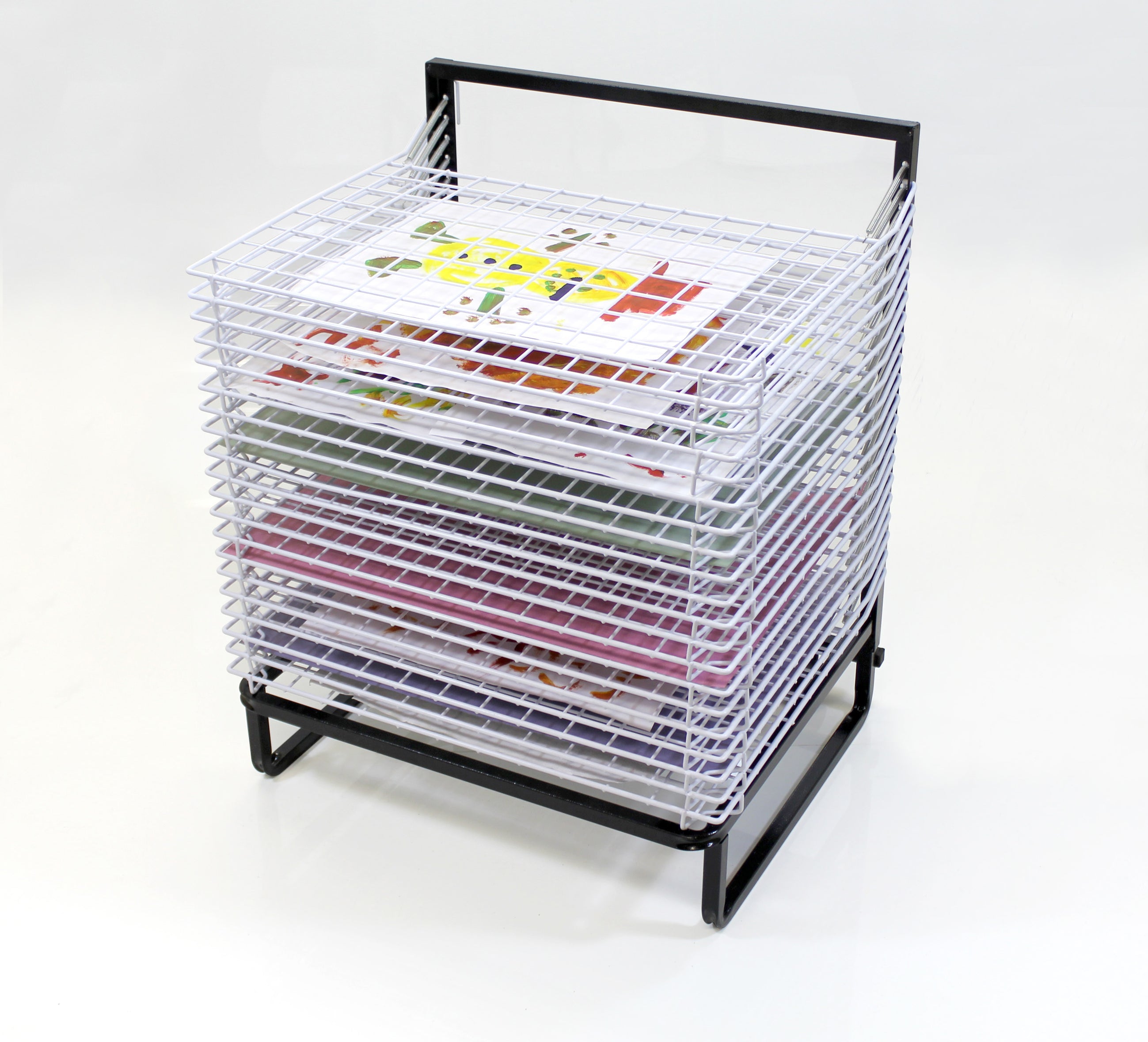 20-Shelf Drying Rack for Classroom Use | Educational Toys