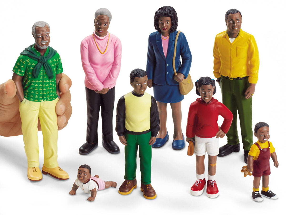 African Block People - Set Of 8 | Educational Toys