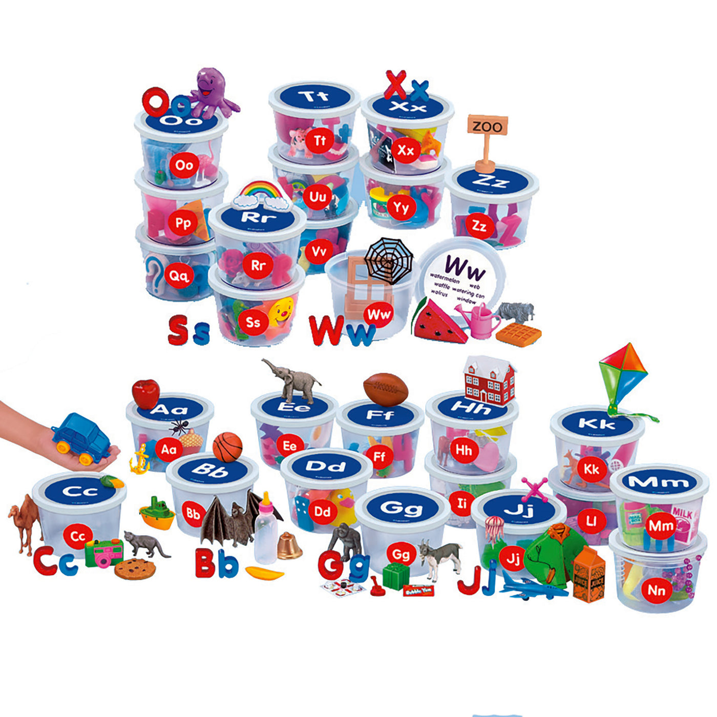 Alphabet Sounds Teaching Tubs Educational Toys Alphabet sounds teaching tubs educational toys