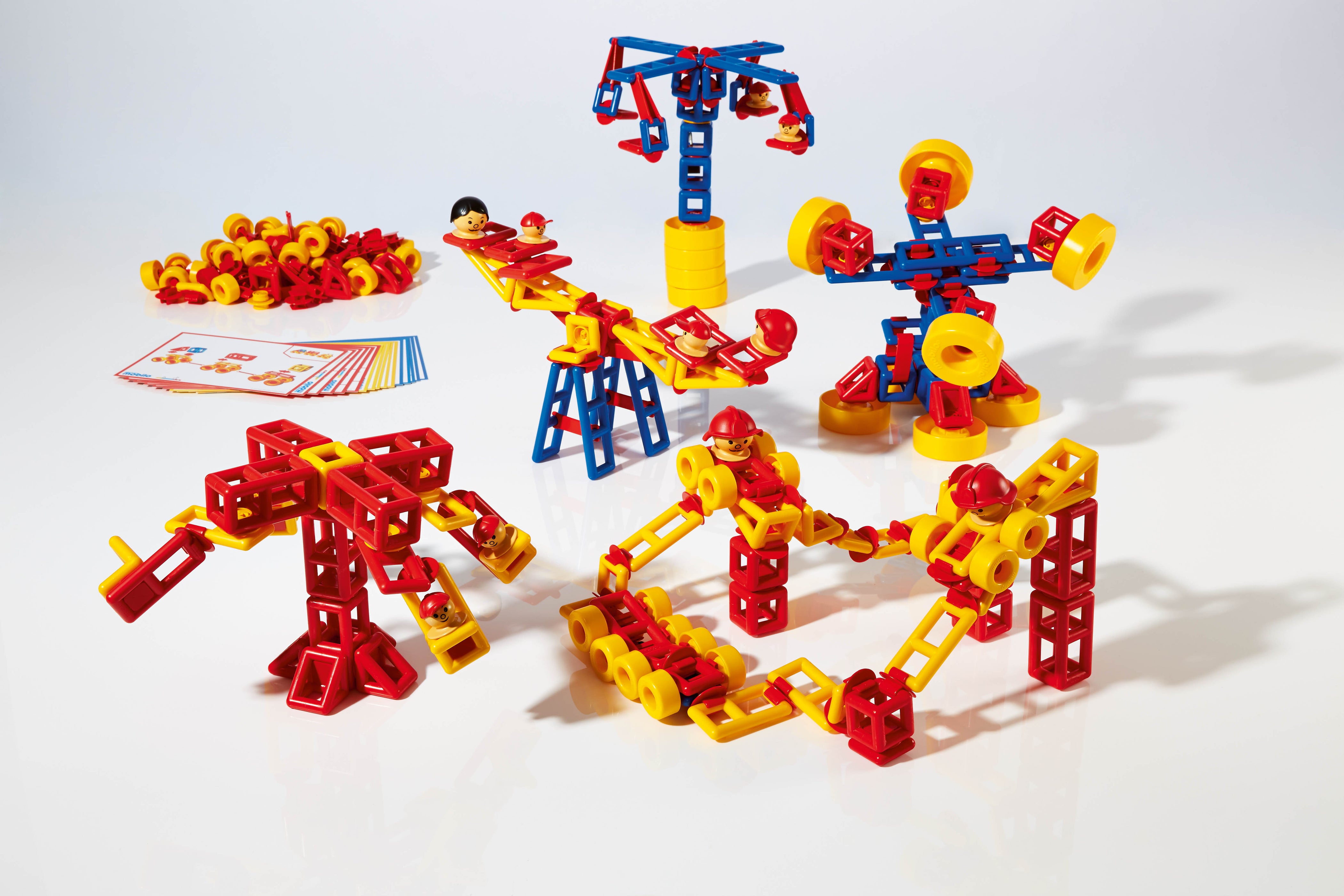 Mobilo Construction Set - 424 Pieces Tray |Educational Toys
