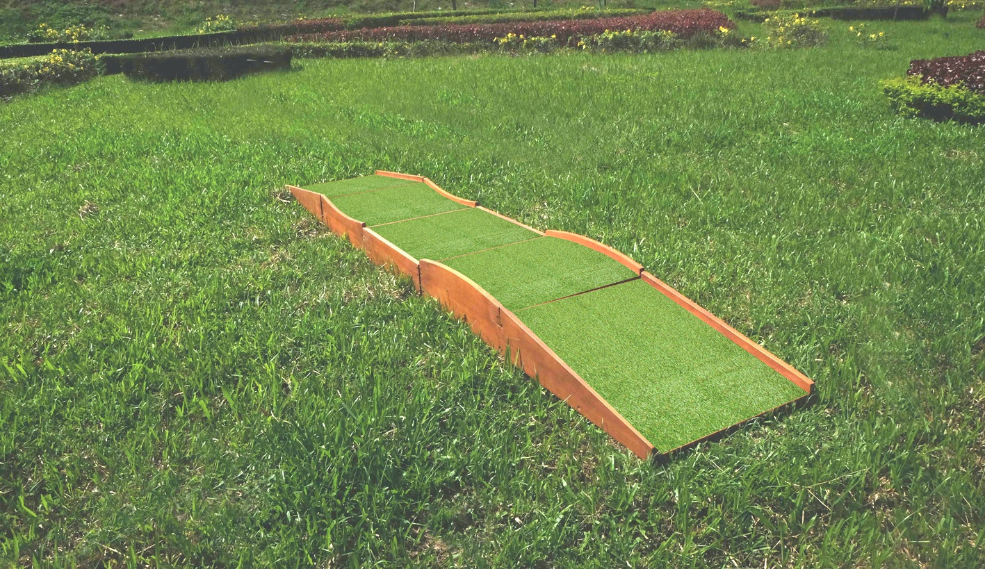 Outdoor Crawling Path - 5pcs Grass Top | Educational Toys
