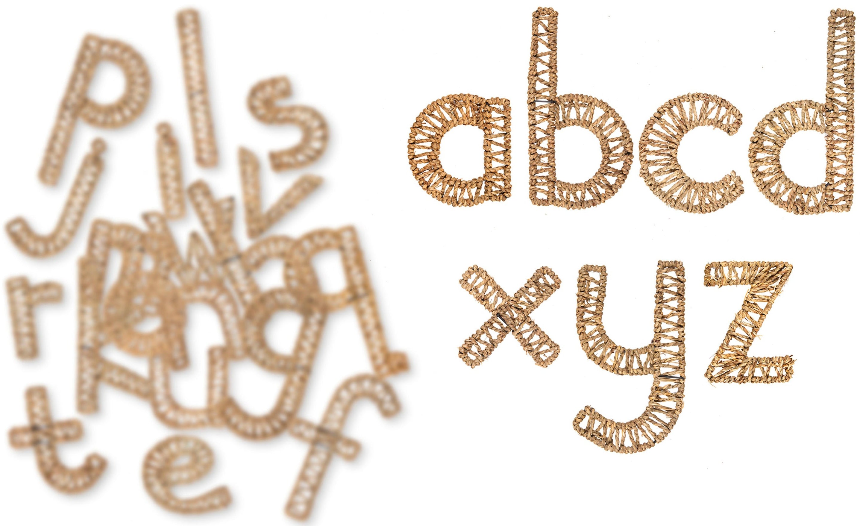 Weaving Lettering Weaving Letters | Educational Toys