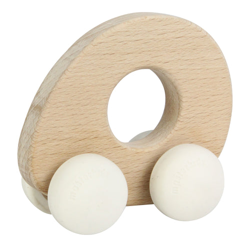 Wooden grabbie racer toy