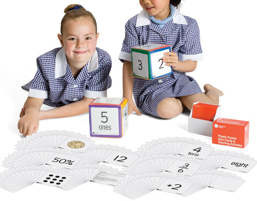 Plastic Pocket Dice and Cards -  - REDUCED TO CLEAR!