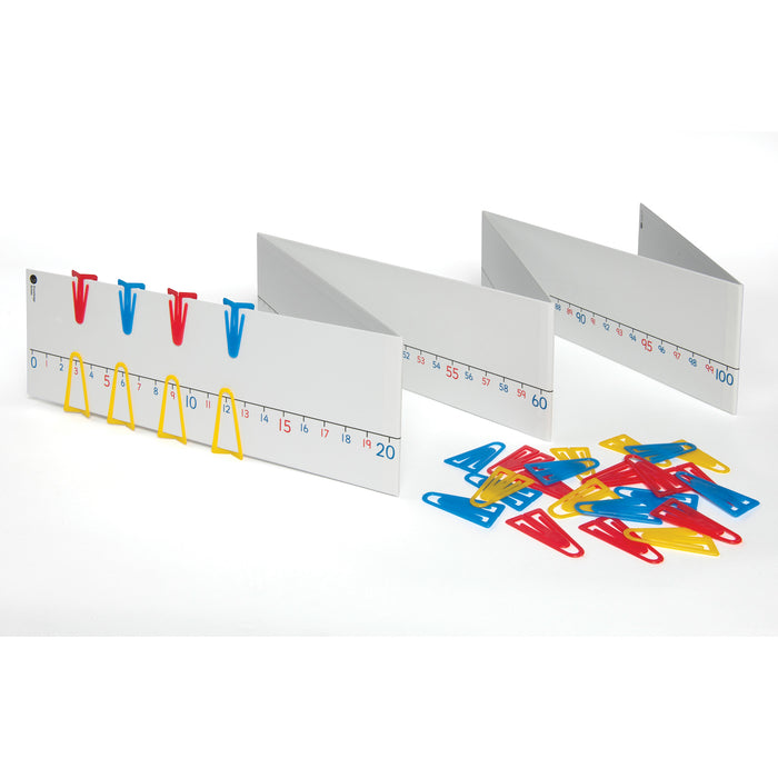 Number Clips Number Line 0-120 And Clips | Educational Toys