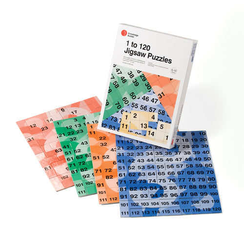 Educational 1-120 Jigsaw Puzzle - Discover Number Patterns - Reduced To Clear!