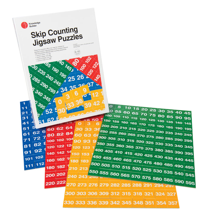 Skip Counting Jigsaw Puzzles