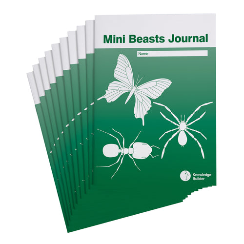 Mini Beast Journals (Set of 10) + Teacher Book - REDUCED TO CLEAR!