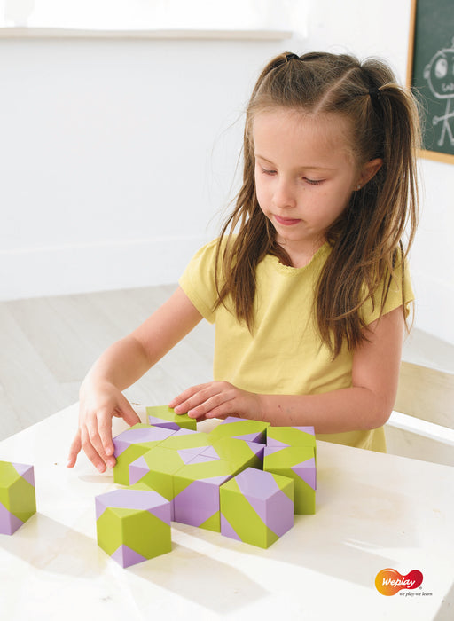 PATTERN CUBES FOREST PACK 16