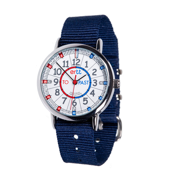 Rainbow Past & to Watch - Navy strap