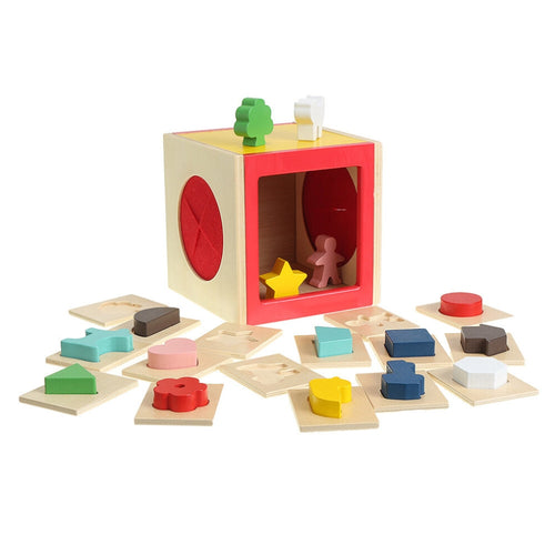 Touch and Guess Puzzle Box