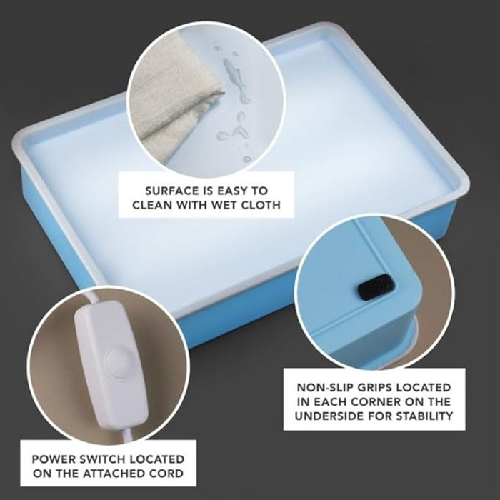 Messy Play Light Tray