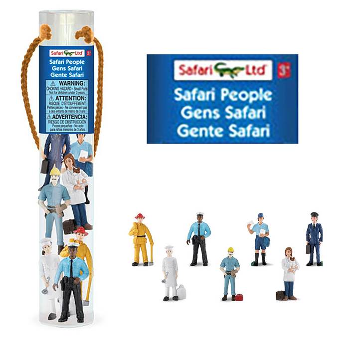 Toobs Work Safari People at Work Designer Toob | Educational Toys