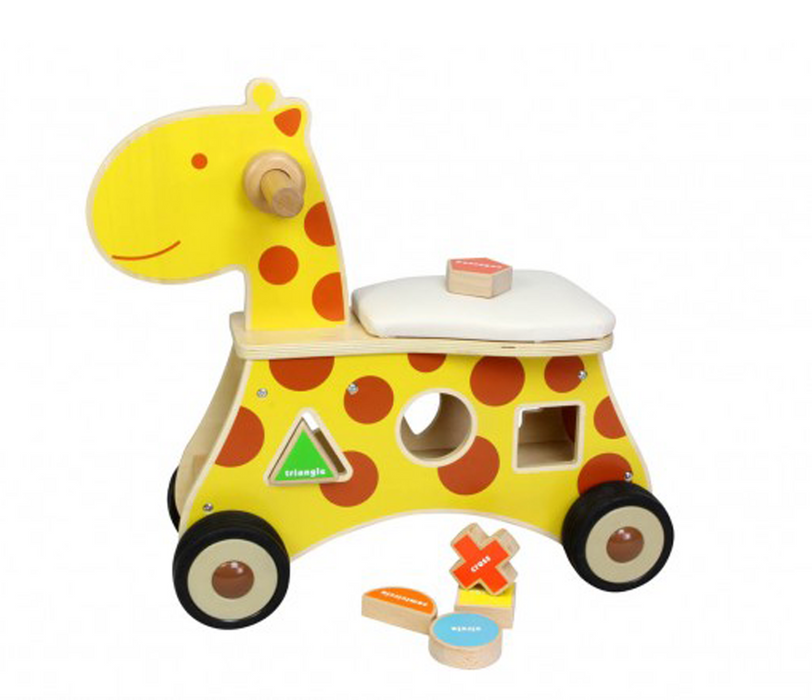 Ride-on Shape Sorter Giraffe