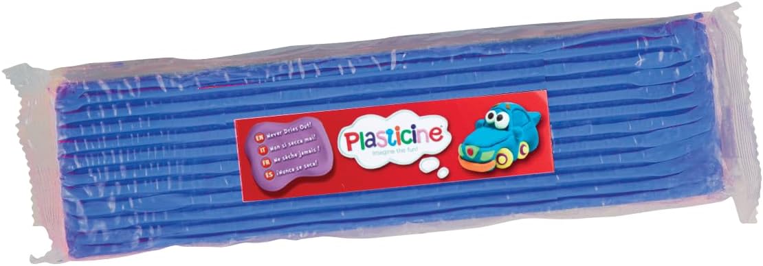 Plasticine One Colour Slab 400g