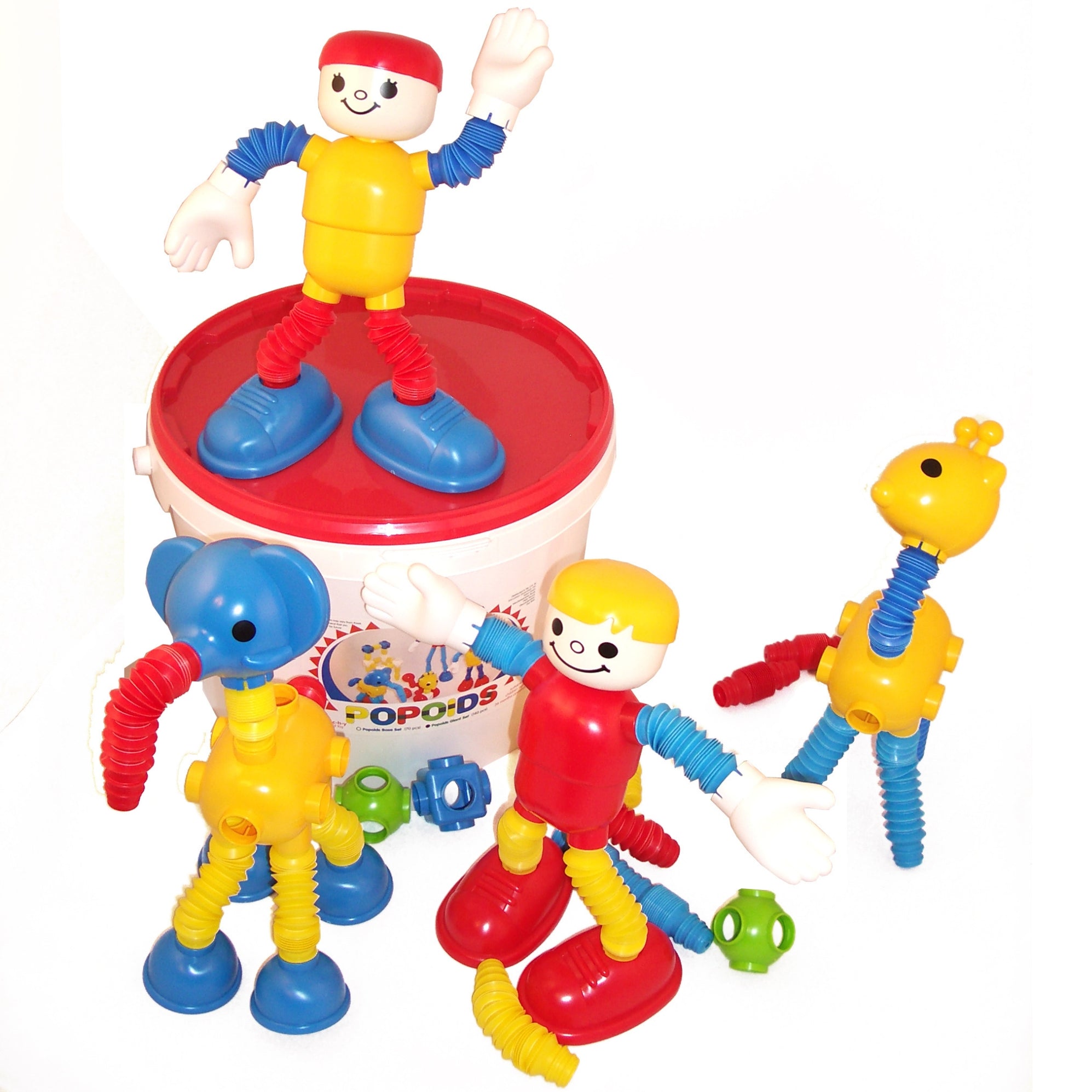 Popoids Giant Set-Bucket | Educational Toys
