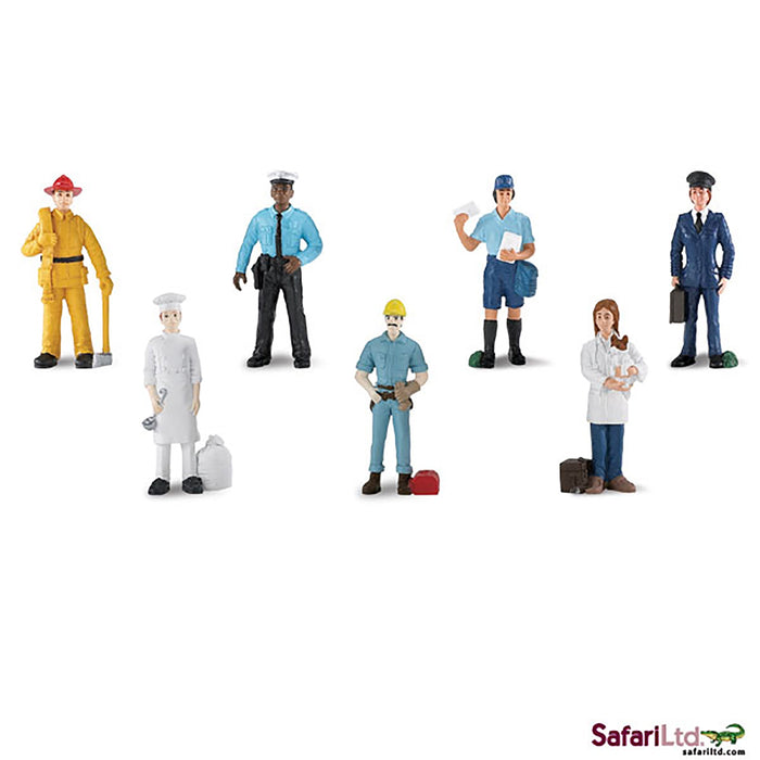 Toobs Work Safari People at Work Designer Toob | Educational Toys