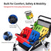 4 Seater Multi Colour Stroller design