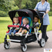 4 Seater Multi Colour Stroller nursery