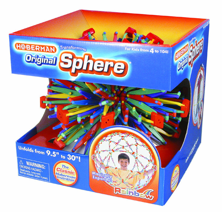 Hoberman Sphere Rainbow